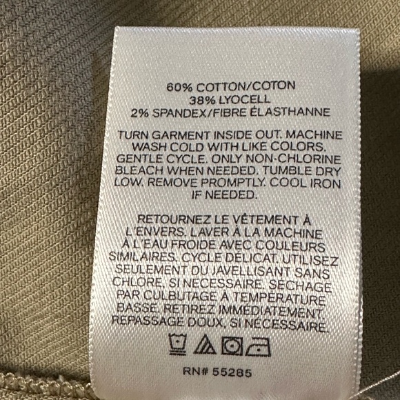 Expresss EXP Tan Military Jacket Size Small. - Picture 8 of 8